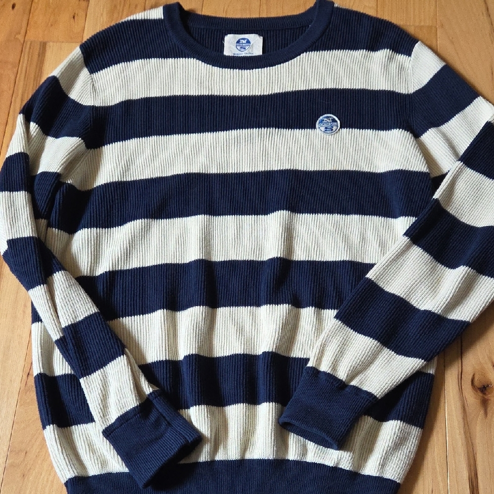 North Sails Striped Sweater Xl